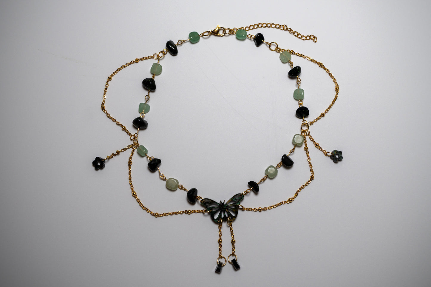 Kim - butterfly necklace