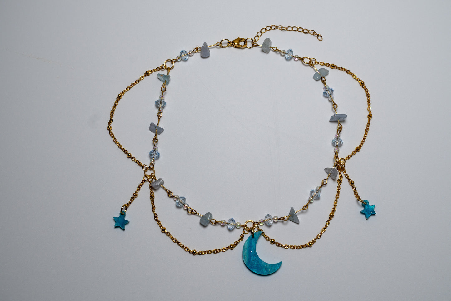 Dawn - moon necklace