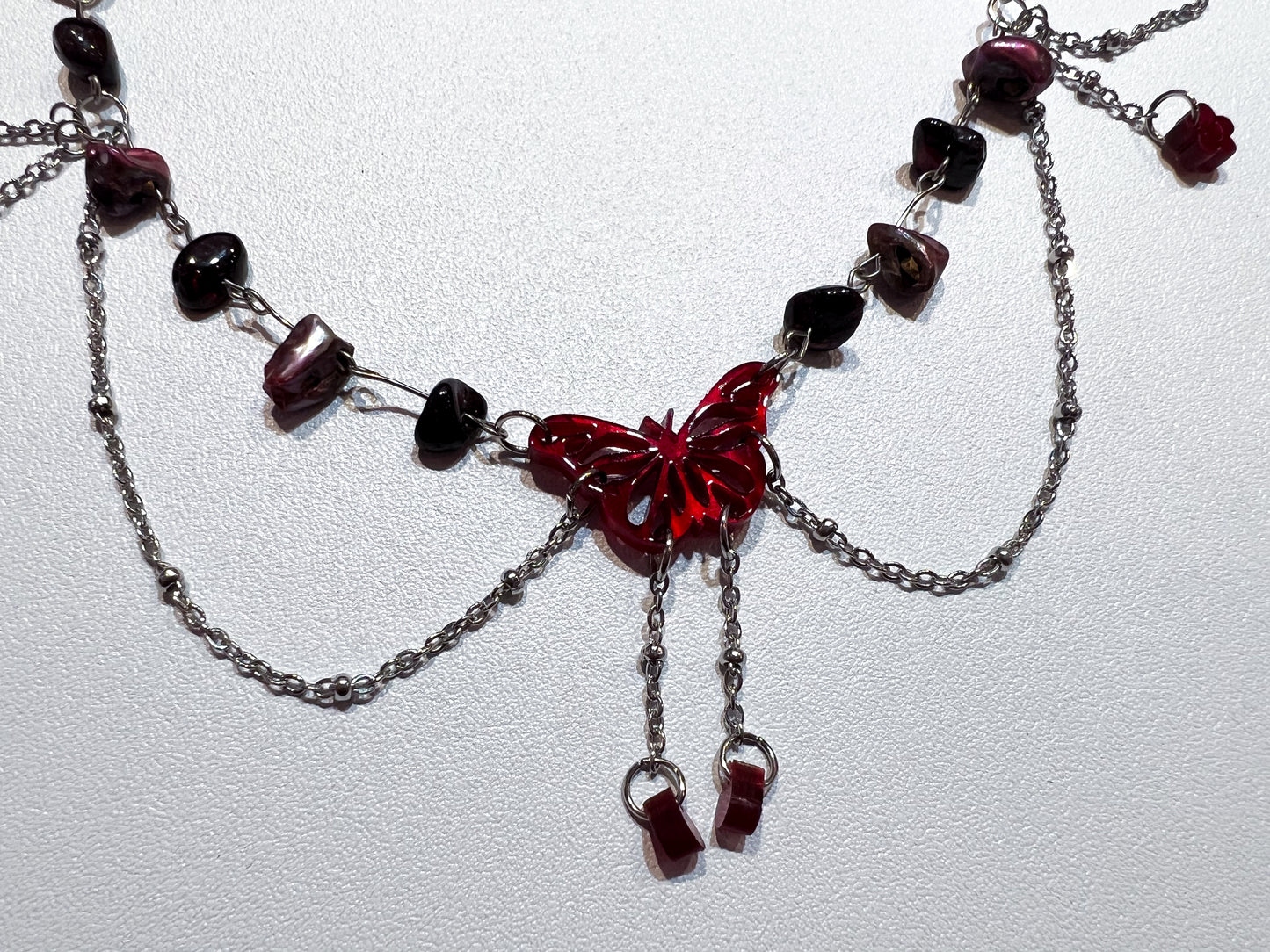 Scarlett - butterfly necklace