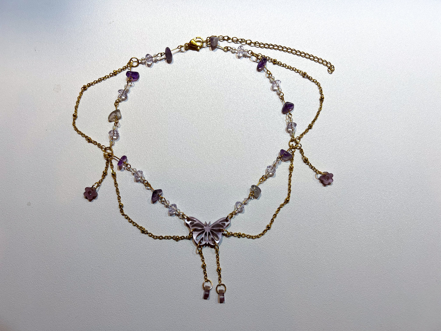 Mariposa - butterfly necklace