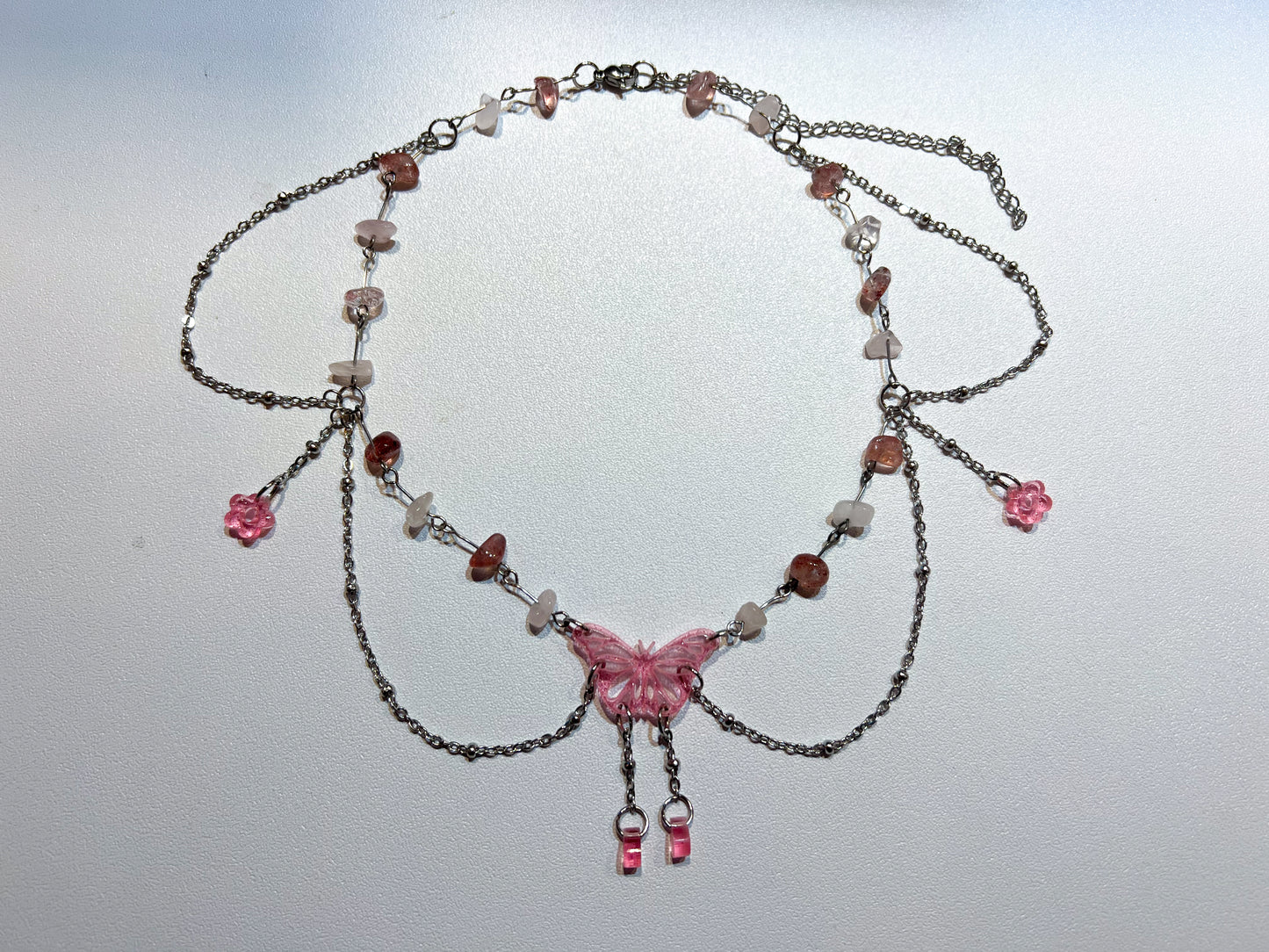 Julia - butterfly necklace