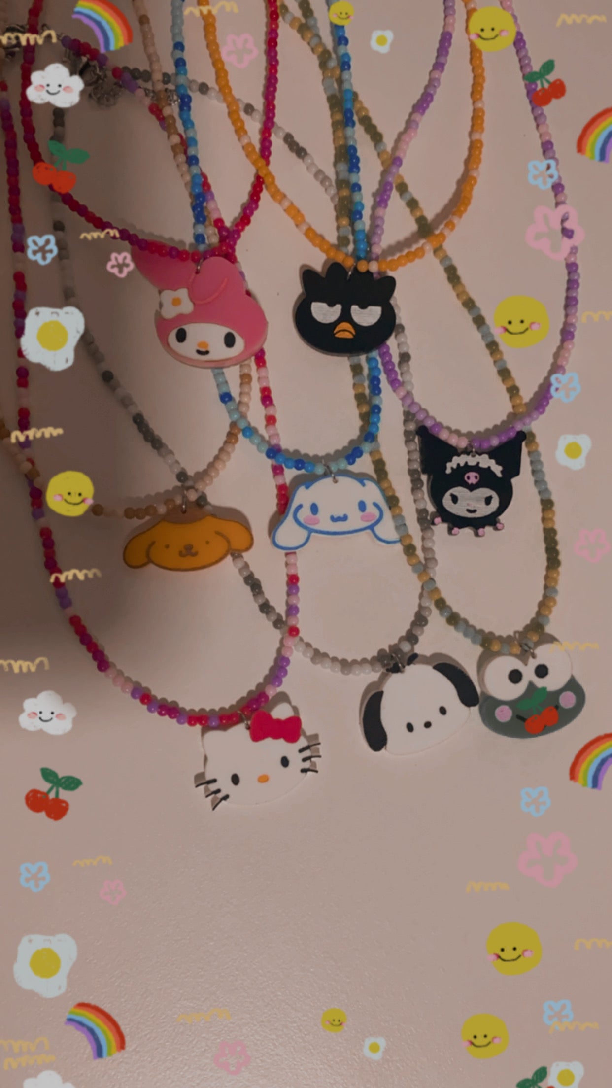 Charm necklaces!!