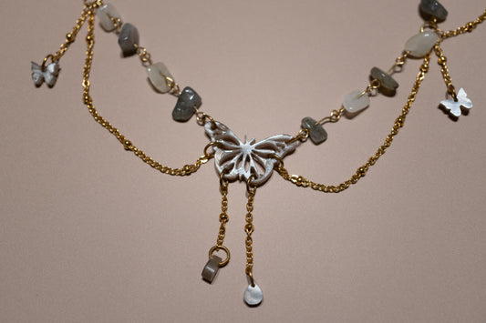 Athalia - butterfly necklace