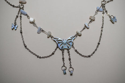 Tyra - butterfly necklace