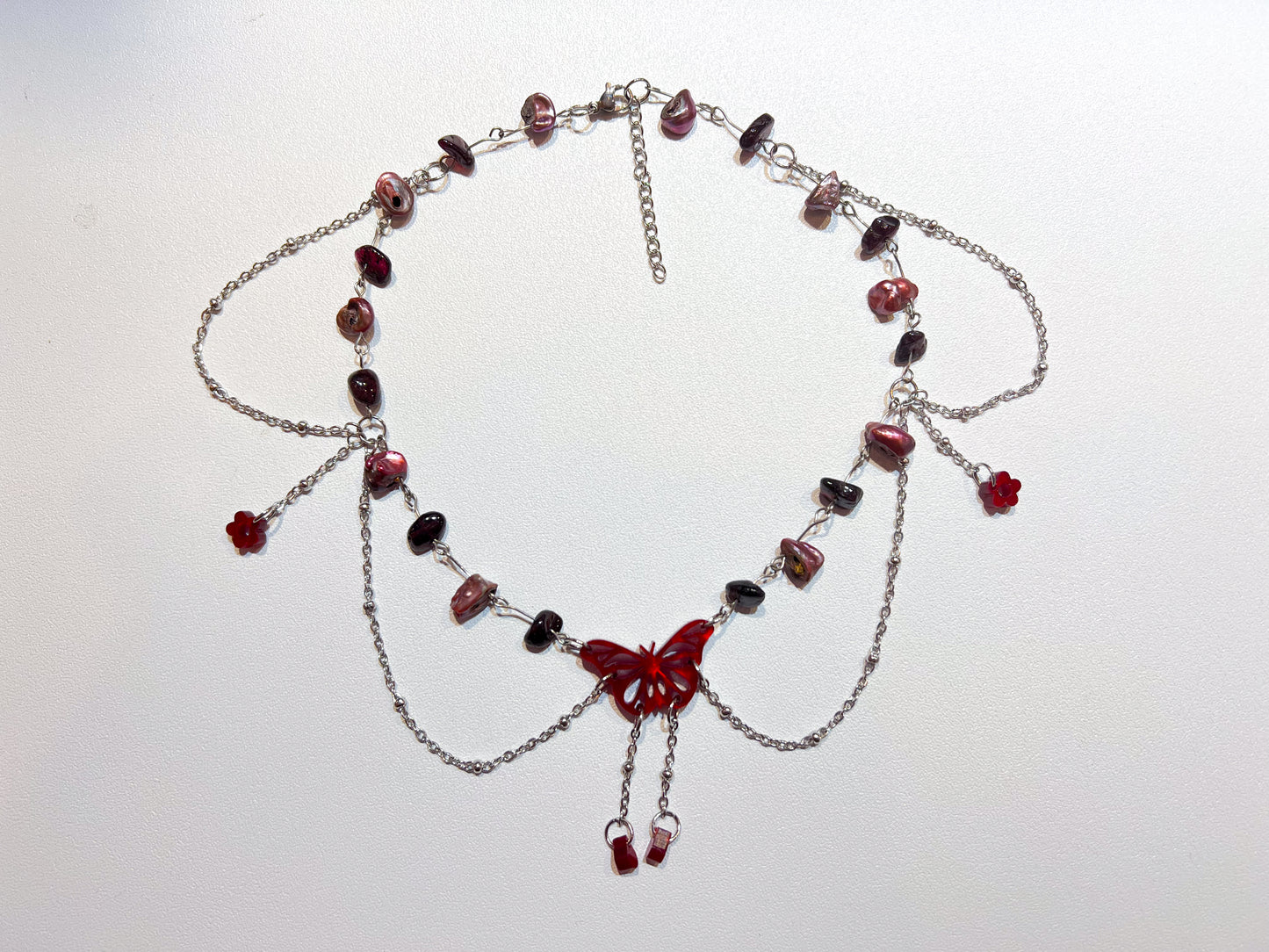 Scarlett - butterfly necklace