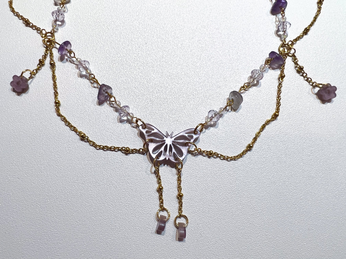Mariposa - butterfly necklace