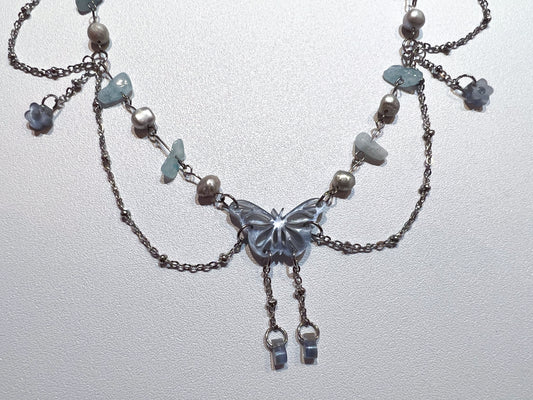 Skylar - butterfly necklace